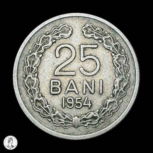 012117r Rumania 1954 25 Bani
