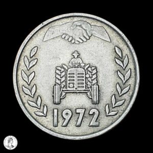 Argelia 1972 1 Dinar