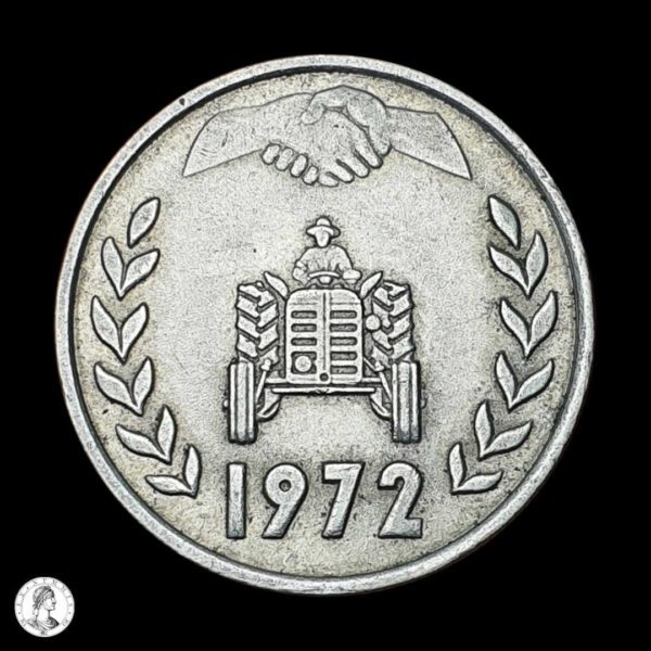 012126a Argelia 1972 1 Dinar