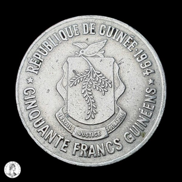 012130a Guinea 1994 50 Francos