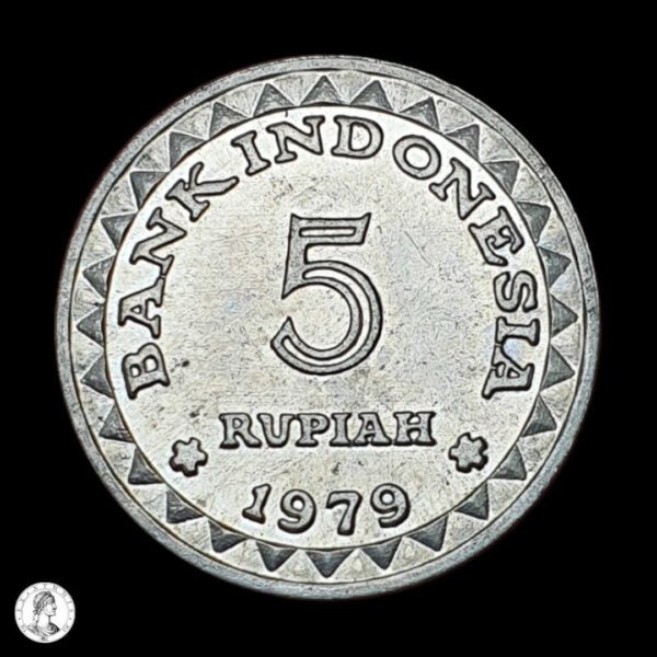 007821a Indonesia 1979 5 Rupias