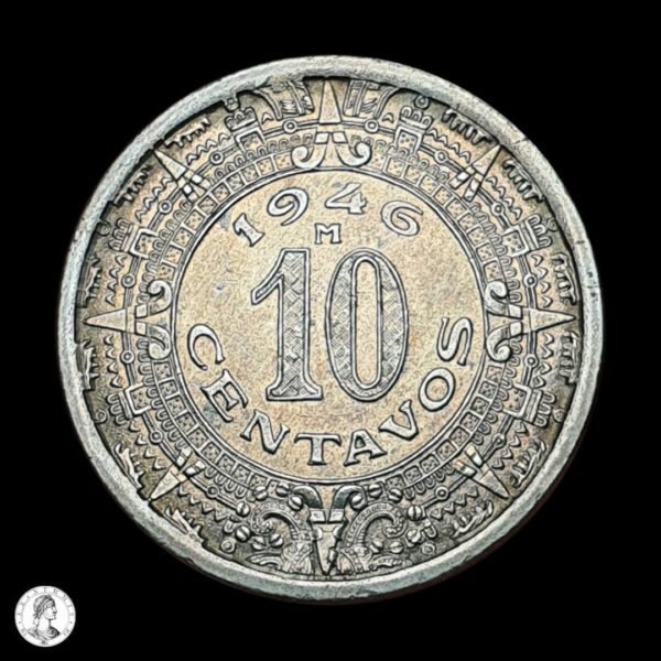011273r México 1946 10 Centavos