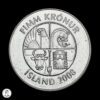 Islandia 2008 5 Coronas