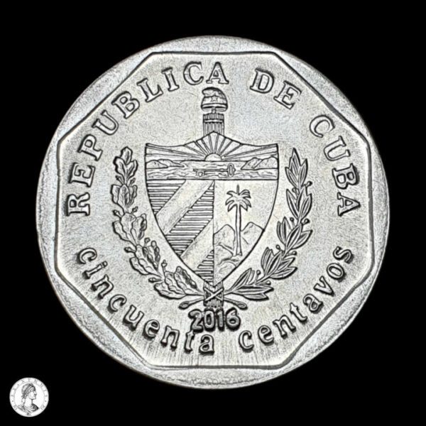 Cuba 2016 50 Centavos