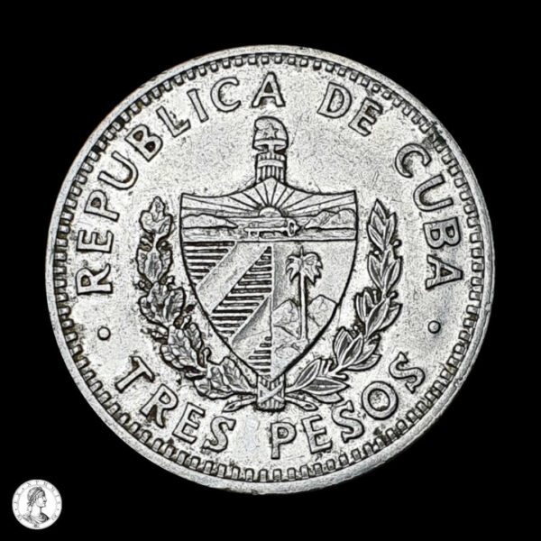 011291a Cuba 1992 3 Pesos