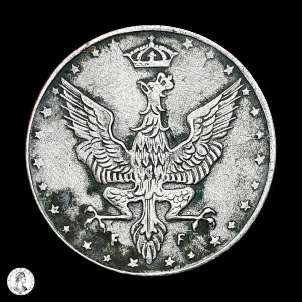 012102a Reino De Regencia De Polonia 1917 20 Peniques