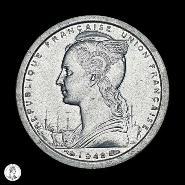 012144a San Pedro Y Miquelón 1948 1 Franco