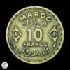 Marruecos (Francés) AH 1371 (1952) 10 Francos