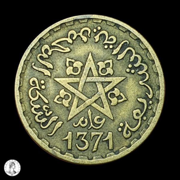 007823r Marruecos (Francés) AH 1371 (1952) 10 Francos