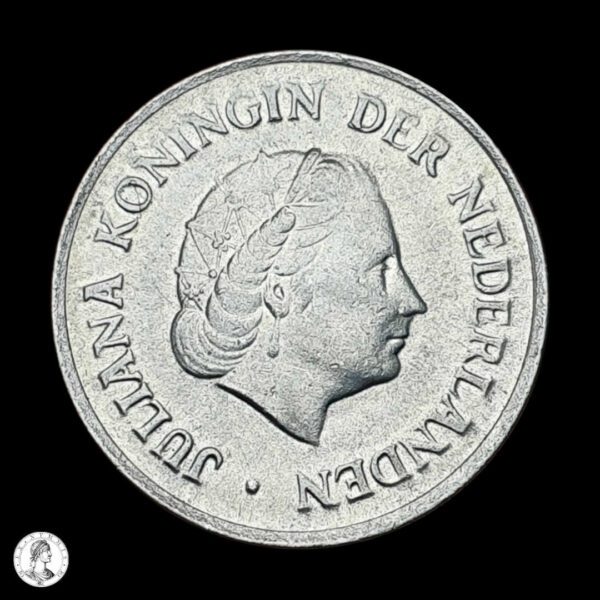 011383a Países Bajos 1951 25 Centavos