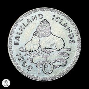 Islas Malvinas 1998 10 Peniques