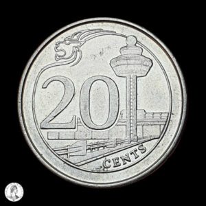Singapur 2013 20 Centavos