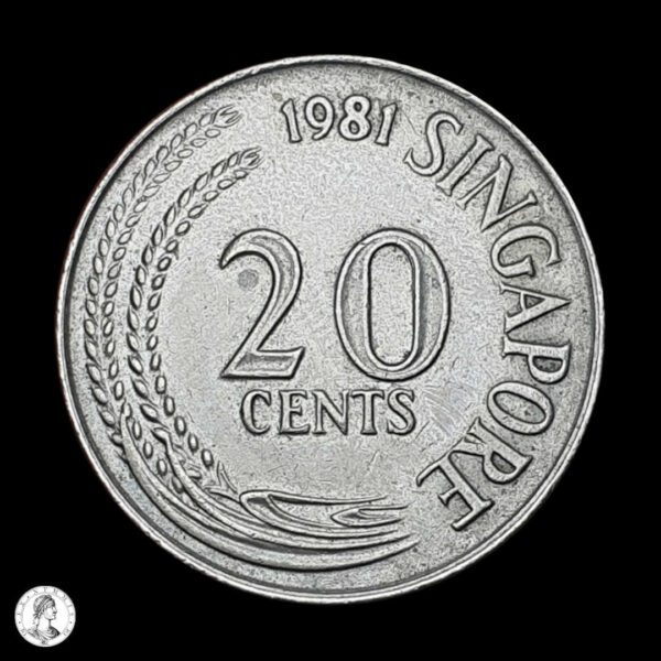 012331a Singapur 1981 20 Centavos