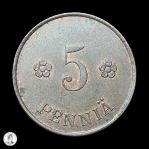 Finlandia 1920 5 Penniä