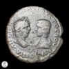 Provincias Romanas Moesia Inferior, Marcianópolis Caracalla y Julia Domna (198-217 d.C.) 215 d.C. Pentassarion