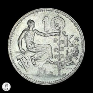 Checoslovaquia 1932 10 Coronas