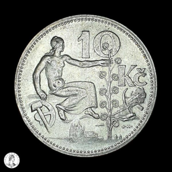 012209r Checoslovaquia 1932 10 Coronas