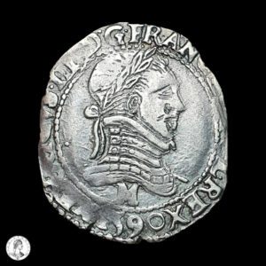 Francia Liga Católica 1590 1/4 Franco