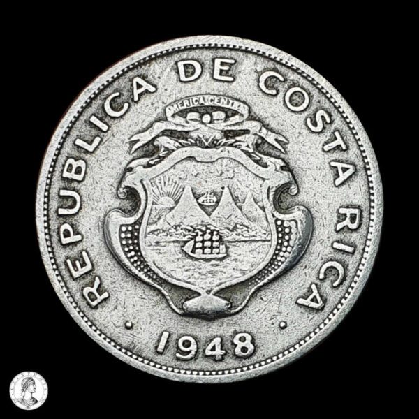 012356a Costa Rica 1948 50 Céntimos