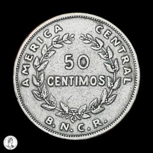 Costa Rica 1948 50 Céntimos