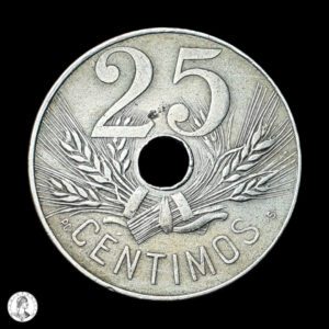 España 1927 25 Céntimos