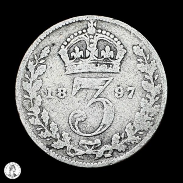 012372r Reino Unido 1897 3 Peniques