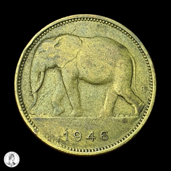 Congo Belga 1946 1 Franco