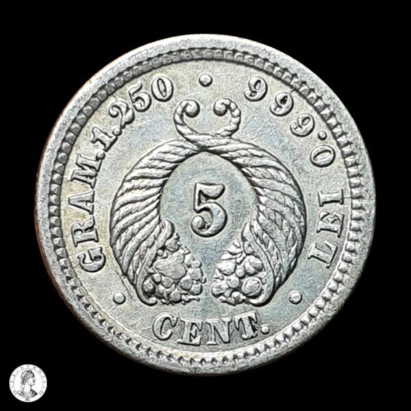 012389r Colombia 1902 5 Centavos