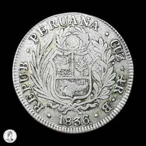 Perú 1836 4 Reales