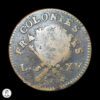 Guadalupe Colonia Francesa 1793 3 Sols 9 Deniers