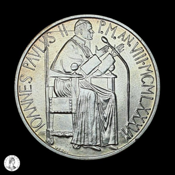 012405a Vaticano 1986 1000 Liras