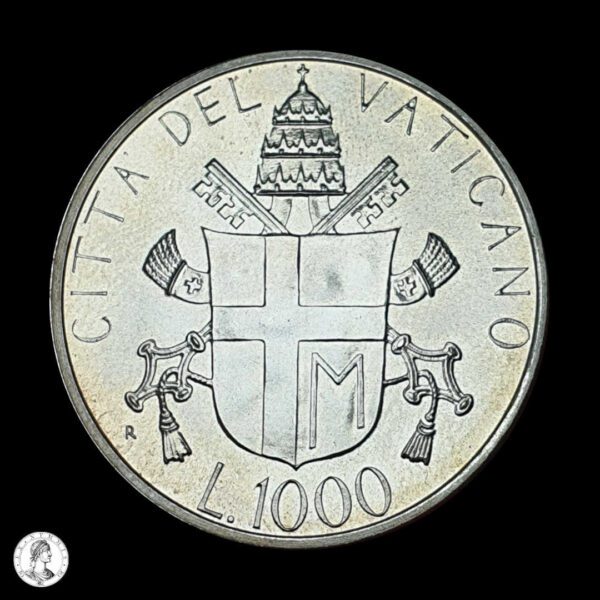 012405r Vaticano 1986 1000 Liras