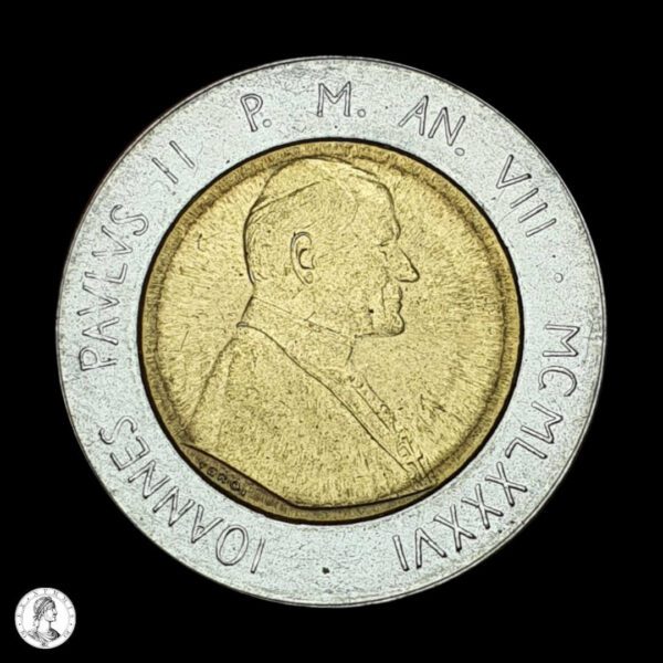 012406a Vaticano 1986 500 Liras