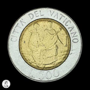 Vaticano 1986 500 Liras