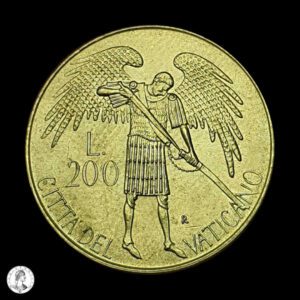 Vaticano 1986 200 Liras