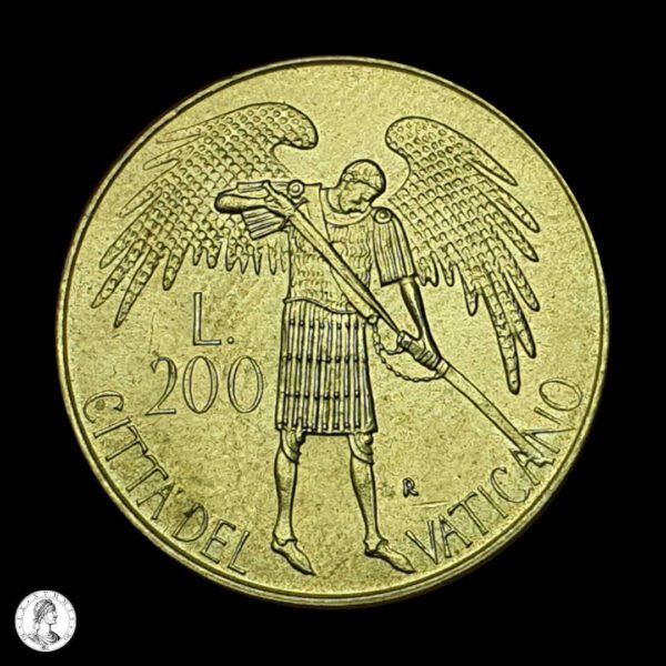 012407r Vaticano 1986 200 Liras
