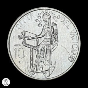 Vaticano 1986 10 Liras