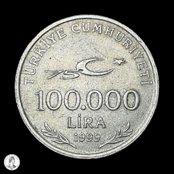 011299r Turquía 1999 100.000 Liras