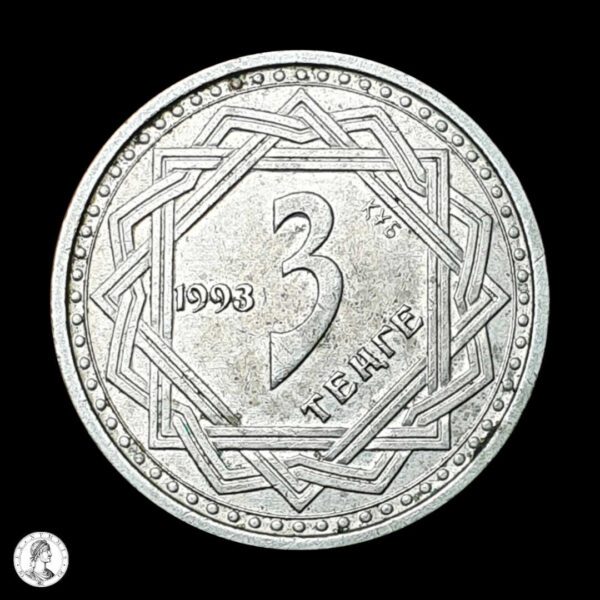 011302r Kazajistán 1993 3 Tenge