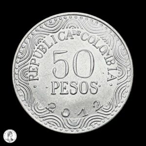 Colombia 2012 50 Pesos