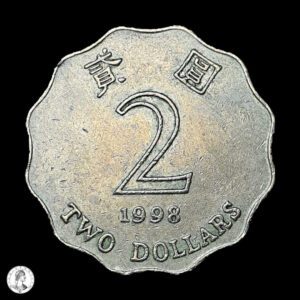 Hong Kong 1998 2 Dólares
