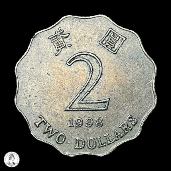 011421r Hong Kong 1998 2 Dólares