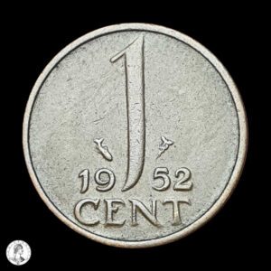 Países Bajos 1952 1 Centavo