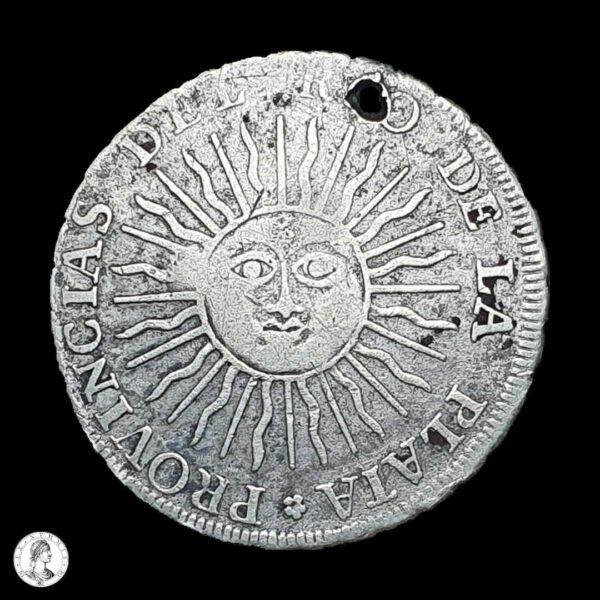 012151r Provincias Unidas Del Río De La Plata 1813 J 2 Reales
