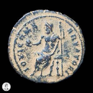 Imperio Romano Emisiones Cívicas De Maximino II (309-313 D.C.) 1/4 Follis