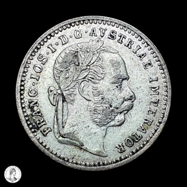 012426a Austria 1872 10 Kreuzer