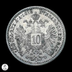 Austria 1872 10 Kreuzer