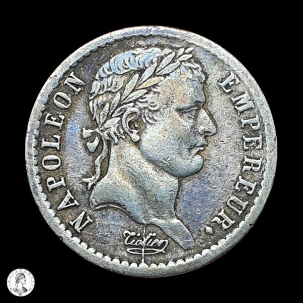 012434a Francia Napoleón I (1804-1814) 1808 A 1/2 Franco