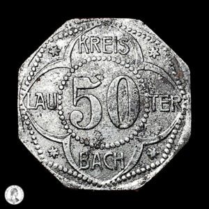 Alemania  (Lauterbach) 1918 50 Peniques