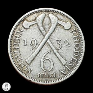 Rodesia Del Sur 1932 6 Peniques